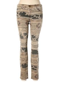 Current Elliott multi colored jeans